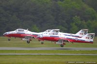 114085 @ KMIV - CAF CT-114 Tutor 114085 C/N 1085 from Snowbirds Demo Team 15 Wing CFB Moose Jaw, SK