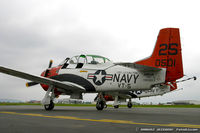 N161JP @ KMIV - North American T-28C Trojan C/N 140501, N161JP - by Dariusz Jezewski www.FotoDj.com