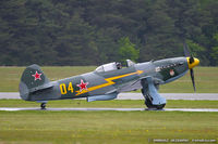 N6373Y @ KMIV - Yakovlev Yak-9U-M C/N 0470404 - Sean Caroll, N6373Y - by Dariusz Jezewski www.FotoDj.com