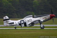 N751RB @ KMIV - North American P-51D Mustang Glamorous Gal C/N 44-13903JP, N751RB - by Dariusz Jezewski www.FotoDj.com