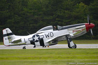 N751RB @ KMIV - North American P-51D Mustang Glamorous Gal C/N 44-13903JP, N751RB