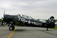 N7968C @ KMIV - North American SNJ-5 Texan C/N 43791, N7968C