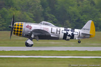 N1345B @ KMIV - Republic P-47D Thunderbolt Jacky's Revenge C/N 44-90447, NX1345B