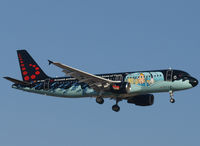 OO-SNB @ TFS - Landing on TFS airport of Tenerife - by Willem Göebel