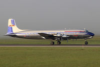 OE-LDM @ LOWG - Red Bull DC-6B @GRZ - by Stefan Mager