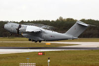 ZM404 @ EHEH - HAVING FUN on a rainy day. a lof of vortex and Stol performance are showed by an empty A400. Just airborn before taxiway L3! - by Jeroen Stroes
