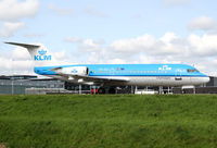PH-KZI @ EHAM - KLM Cityhopper F-70