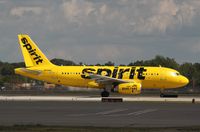 N505NK @ KDTW - Airbus A319 - by Mark Pasqualino