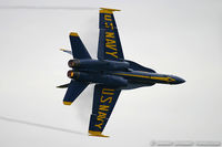 161983 @ KMIV - F/A-18A Hornet 161983 C/N 0205 from Blue Angels Demo Team  NAS Pensacola, FL
