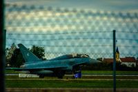 30 95 @ ETSN - Twin-Seater Typhoon on taxiway after training exercise. - by rosijanni