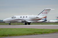 OE-FZB @ EGSH - About to depart from Norwich. - by Graham Reeve