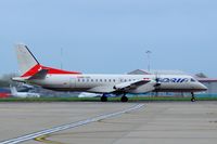 HB-IZH @ EGSH - Arriving at Norwich from Aberdeen. - by keithnewsome