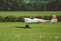 HB-SEX @ LSZV - The only one world-wide flying.Scanned from a color-negative.