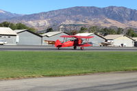 N68405 @ SZP - 1943 Boeing Stearman A75N1 (PT-17), P&W R985 WASP Jr. 450 Hp radial upgrade, landing roll Rwy 04 - by Doug Robertson