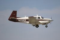 N201DF @ LAL - Mooney M20J