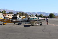 N58143 @ SZP - 1985 Mooney M20J 201 Special Edition, Lycoming IO-360-A&C 200 Hp, getting ready to depart SZP - by Doug Robertson