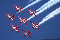 114019 @ KDAY - CAF CT-114 Tutor 114019 C/N 1019 from Snowbirds Demo Team 15 Wing CFB Moose Jaw, SK