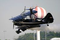 N30136 @ KDAY - Waco UPF-7  C/N 5533 - Kyle Franklin, N30136