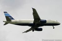 N521JB @ KJFK - Airbus A320-232 Baby Blue  C/N 1452, N521JB