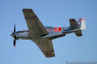 N55JL @ KDAY - North American F-51D Mustang Cloud Dancer  C/N AAF44-84615, N55JL