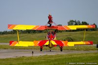 N7699 @ KSCH - Grumman G-164A Show Cat  C/N 1004 - Teresa Stokes and Gene Soucy, NX7699