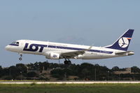 SP-LIL @ LMML - Embraer ERJ-175LR SP-LIL LOT Polish Airlines - by Raymond Zammit