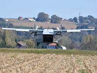 OE-FDK @ LFDR - Pink Aviation Services landing - by JC Ravon - FRENCHSKY