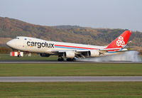 LX-VCC @ LOWW - Cargolux Boeing 747