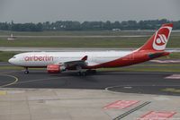 D-ALPH @ EDDL - Airbus A330-223 - AB BER Air Berlin - 739 - D-ALPH - 27.05.2016 - DUS - by Ralf Winter
