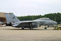 161166 @ KNTU - F-14D Tomcat 161166 AJ-107 from VF-213 Black Lions NAS Oceana, VA