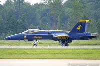161948 @ KNTU - F/A-18A Hornet 161948 C/N 0157 from Blue Angels Demo Team  NAS Pensacola, FL - by Dariusz Jezewski www.FotoDj.com