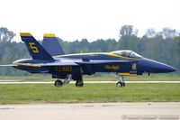 161983 @ KNTU - F/A-18A Hornet 161983 C/N 0205 from Blue Angels Demo Team  NAS Pensacola, FL