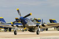 N851D @ KNTU - North American P-51D Mustang Crazy Horse C/N 44-84745, NL851D