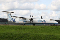 G-JECN @ EHAM - Flybe DHC-8