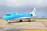 PH-KZS @ EGSH - On stand at Norwich having just landed after it's last flight with KLM. - by Graham Reeve
