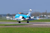 PH-KZU @ EGSH - Arriving from Amsterdam for storage, final touchdown. - by keithnewsome