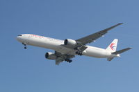 B-2002 @ KLAX - On approach to RWY - by Daniel Vanderauwera