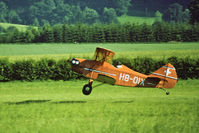 HB-OIX @ LSZV - The one and only example. Built during the years 1936 to 1940. First Flight 1940 in LSGG. Engine Salmson AD9. Wfu 1947 til 1967: first flight reengined with A-65-8F 1967-10-19. Damaged 2009-09-09. Being rebuilt. Scanned from a color-negative.