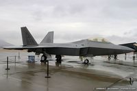 00-4017 @ KLSV - F-22 Raptor 00-4017 OT from 422nd TES Green Bats 53rd WG Nellis AFB, NV
