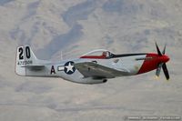 N151DM @ KLSV - North American F-51D Mustang Ridge Runner C/N 44-13250, NL151DM