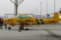 N5287K @ KLSV - Ryan Navion B C/N NAV-4-2187B, N5287K - by Dariusz Jezewski www.FotoDj.com