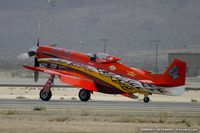 N5410V @ KLSV - North American P-51D Mustang Dago Red C/N 44-74996, N5410V