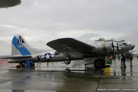 N9323Z @ KLSV - Boeing B-17G Flying Fortress Sentimental Journey C/N 44-83514, N9323Z