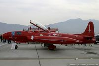 N99184 @ KLSV - Canadair T-33-MK3 Silver Star The Red Knight C/N 21098, N99184 - by Dariusz Jezewski www.FotoDj.com