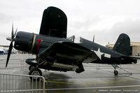N106FG @ KLSV - Goodyear FG-1D Corsair C/N 92106, NX106FG - by Dariusz Jezewski www.FotoDj.com