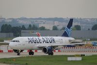 F-HBIO @ LFPO - Airbus A320-214, Taxiing to holding point rwy 08, Paris-Orly Airport (LFPO-ORY) - by Yves-Q