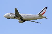 F-GPMA @ LFPO - Airbus A319-113, Take off rwy 24, Paris-Orly airport (LFPO-ORY) - by Yves-Q
