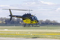VH-JGE @ YSWG - Ausjet/Heli Experiences (VH-JGE) Bell 206B Jet Ranger III taking off from Wagga Wagga Airport - by YSWG-photography