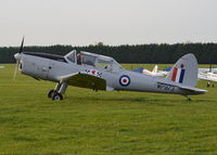 G-BCPU @ EGLM - De Havilland DHC-1 Chipmunk T.10 with RAF serial WP973. - by moxy