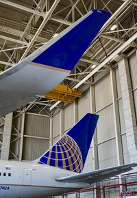 N674UA @ SFO - SFO 2017. - by Clayton Eddy